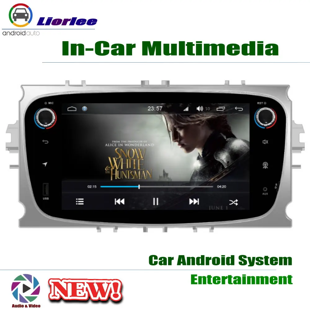 Carplayer Android System Core A53 PX5 7 &quotHD IPS ЖК-экран для Ford Galaxy 2010-2012 радио плеер GPS Navi