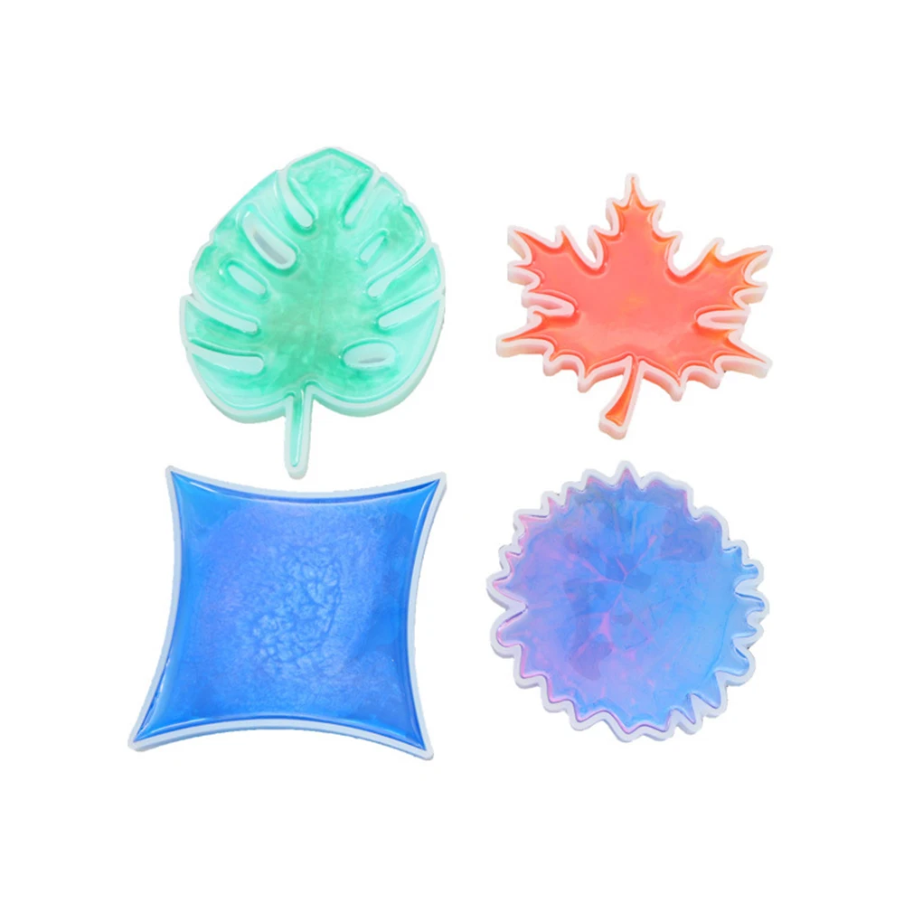 4 шт силиконовая подставка под кружку коврик для чашки воды держатель эпоксидная