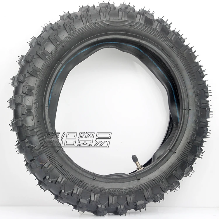 

Шина 2,50-10 + внутренняя трубка для Honda CRF50F Yamaha PW50 TTR50E внедорожный велосипед