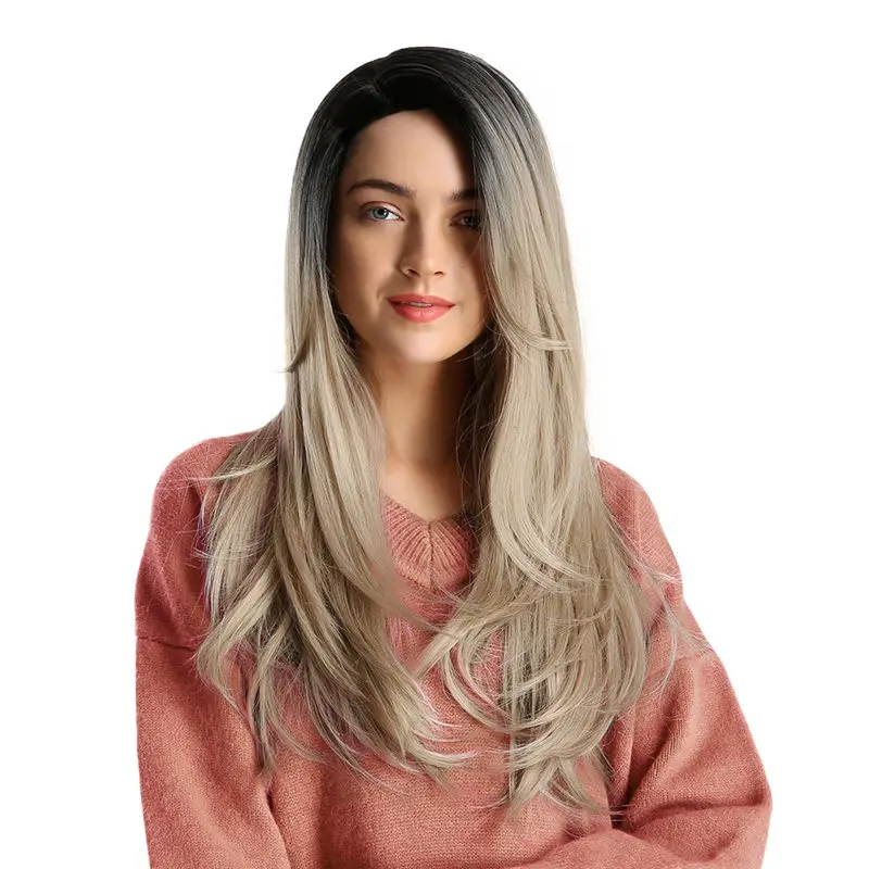 Inhair Cube 24 &quotочаровательный пушистый Омбре длинные волнистые волосы