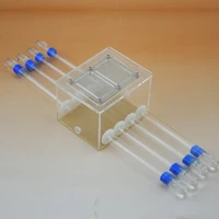 acrylic 8 test tube ant nest with lid ant moisturizing nest anthill ant ant small colony breeding box