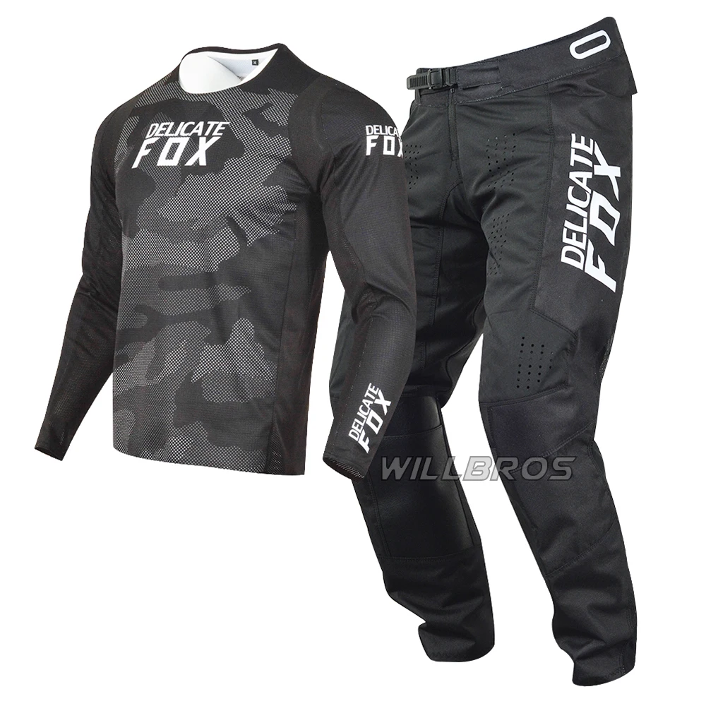 Delicate Fox 180 Oktiv Trev Jersey Pants Motocross Gear Set MX Combo Cycling Off road Outfit Moto Cross BMX Dirt Bike Suit Men | Автомобили