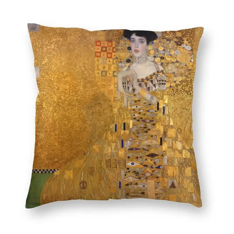 

Пользовательская наволочка Gustav Klimt, домашняя декоративная 3D двухсторонняя наволочка для дивана с рисунком