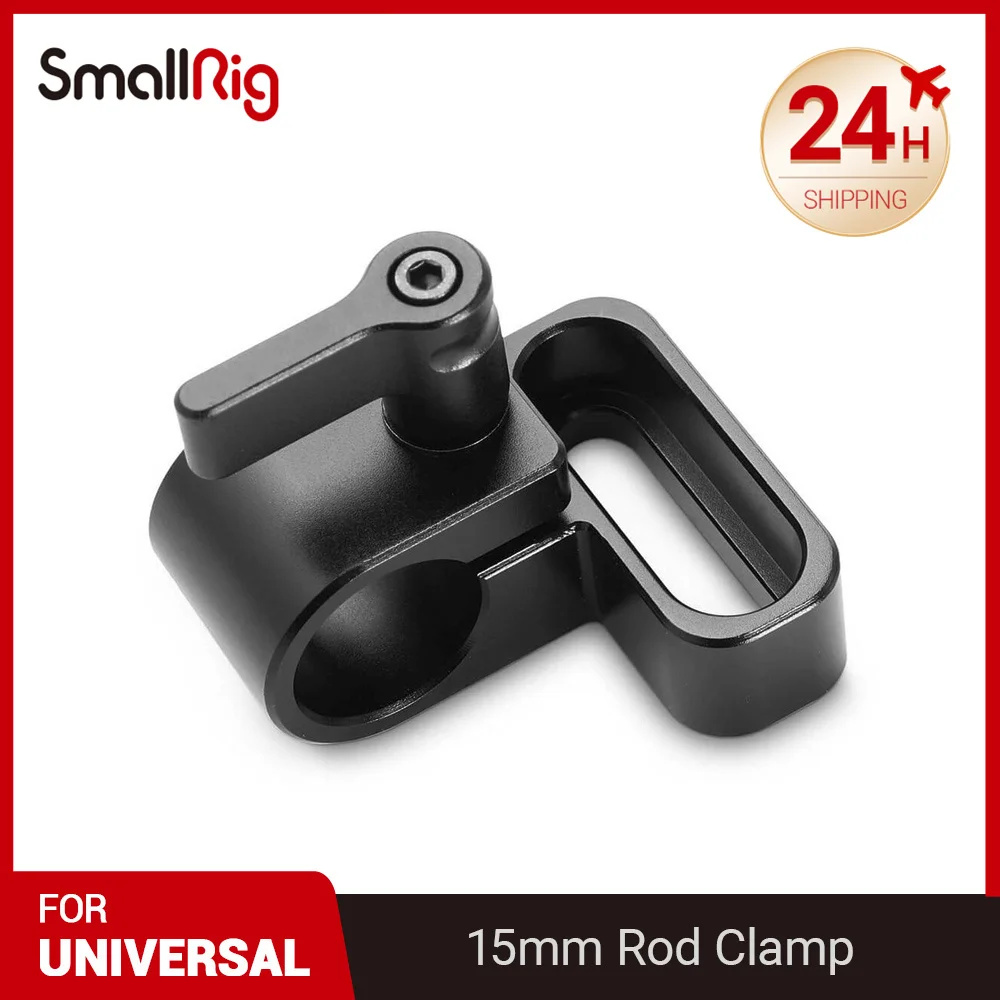 

SmallRig DSLR Camera Clamp Funtional 15mm Rod Clamp For EVF Mount Microphone , Follow focus DIY Options 1493
