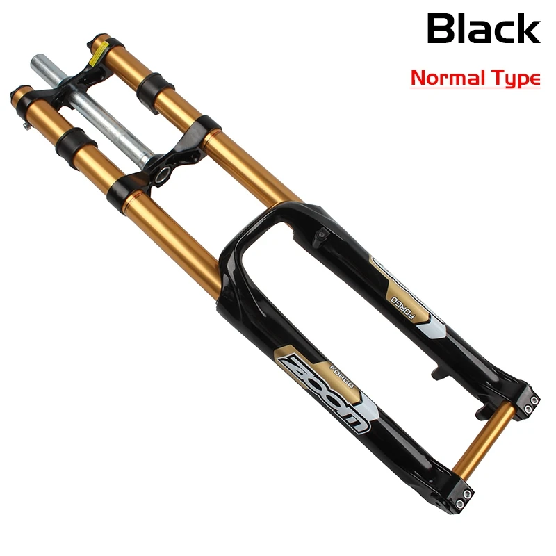 Black-Normal ZOOM 680DH AMS 2" дисковый тормоз DH для горного велосипеда, подвесная Вилка передней оси, детали для велосипеда 170 мм, амортизирующая Велосипедная вилка для горного велосипеда - Цвет: Black-Normal