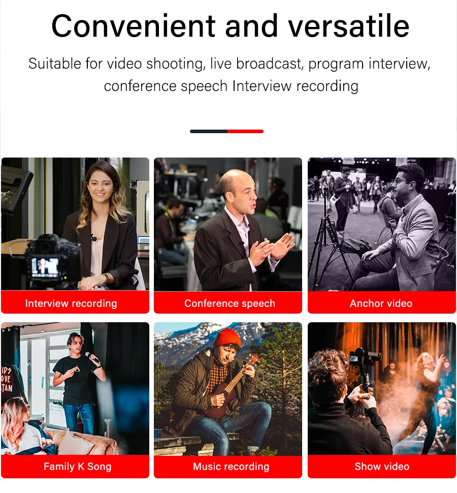 Профессиональный петличный микрофон MAMEN профессиональный с двумя микрофонами