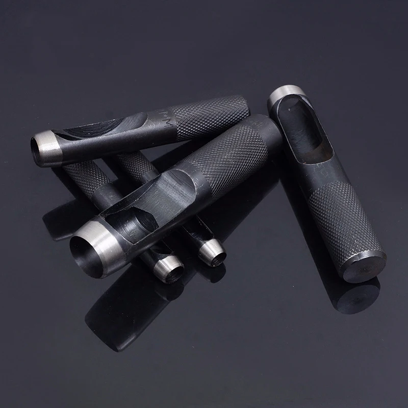 Цена 11 шт. 1-10 мм круглый Дырокол Набор для ремешок для часов кожа уплотнительный ремень одежда из полотна, круглые лёгкие глазки, отверстия инстр...