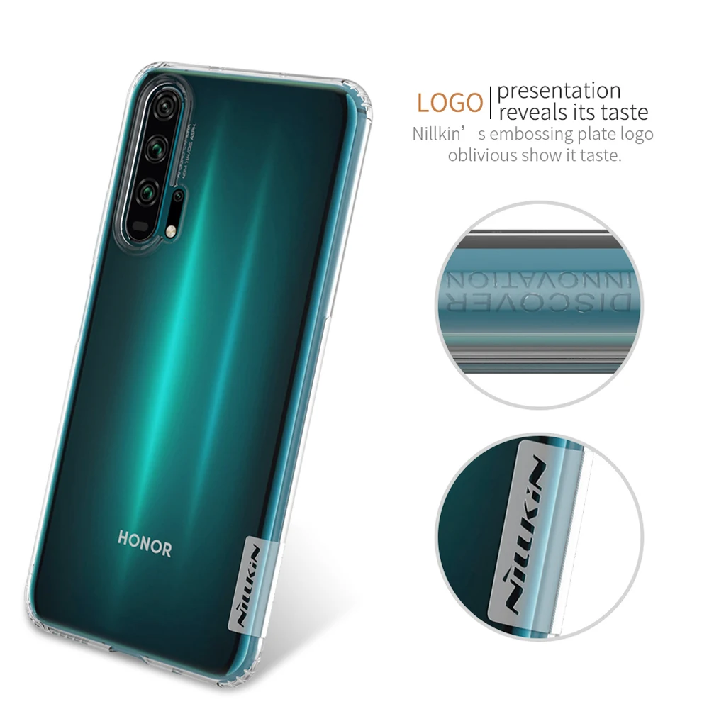 Для huawei honor 20 чехол honor 20 Pro чехол Nillkin прозрачный мягкий кремний ТПУ задняя крышка телефона для huawei honor 20s