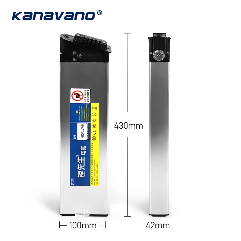 Kanavano 48 v 10AH 12.5AH для е байка Батарея высокое Мощность Вольт литиевая батарея