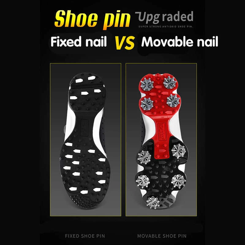 PGM/обувь для гольфа взрослых с суперзахватом дышащая водонепроницаемая