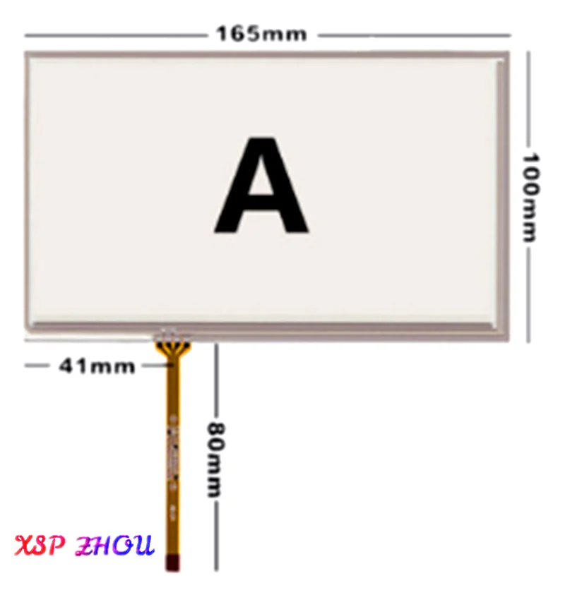 A Style touch screen 7 дюймов 50PIN AT070TN92 AT070TN93 AT070TN94 7 дюймов ЖК-дисплей экран+ сенсорный экран навигации автомобиля GPRS ЖК-дисплей экран с сенсорным экраном в сборе - Цвет: A Style touch screen