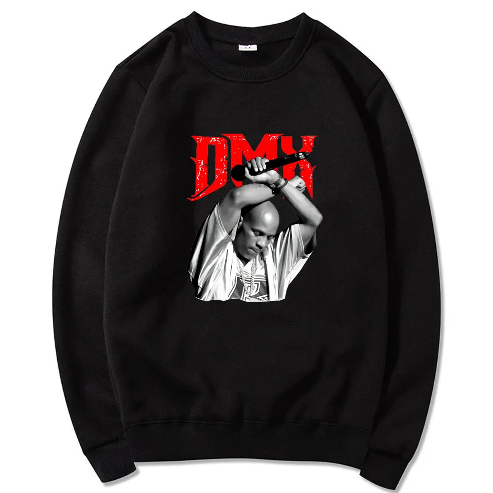 

DMX fashion sweatshirt mens American Rapper Dark Man X TV Harajuku pullover sweatshirt men Street loose casual sweatshirt tops