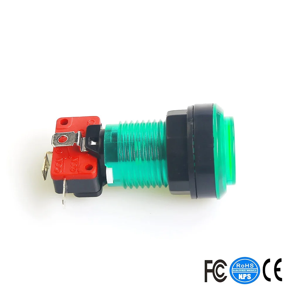 Набор запасных частей для аркадных игр DIY светодиодный USB энкодер ПК 2/4/8 джойстик