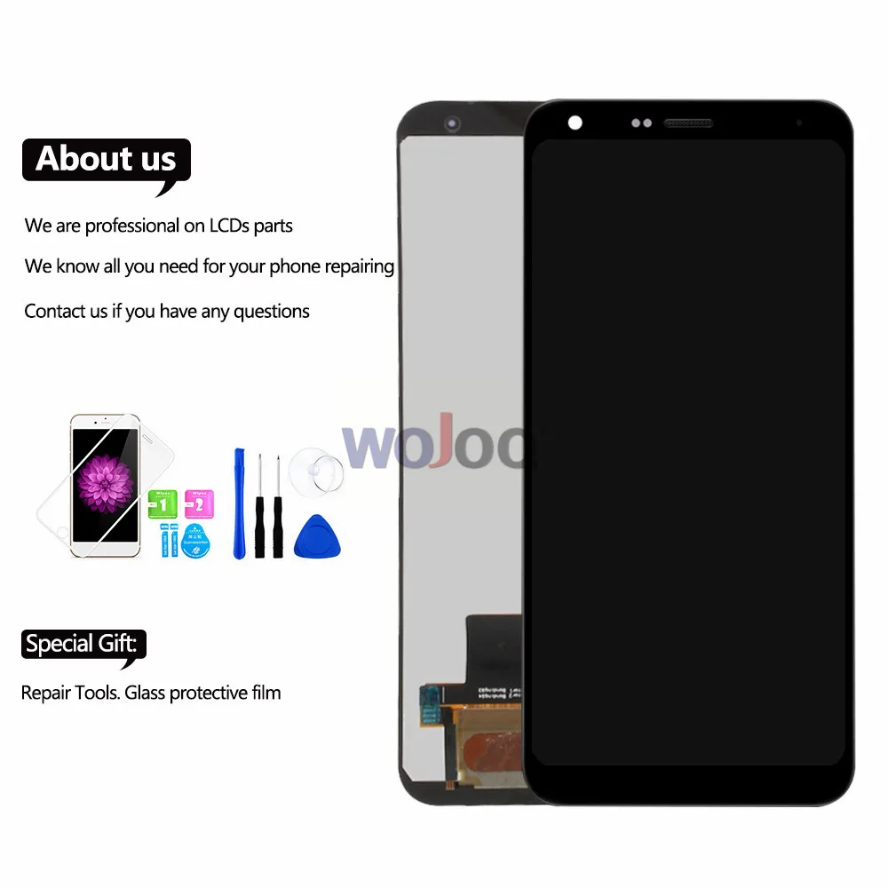 Одна SIM Origina ДЛЯ LG Q7 Q610 ЖК дисплей экран сенсорный дигитайзер сборка Замена|Экраны
