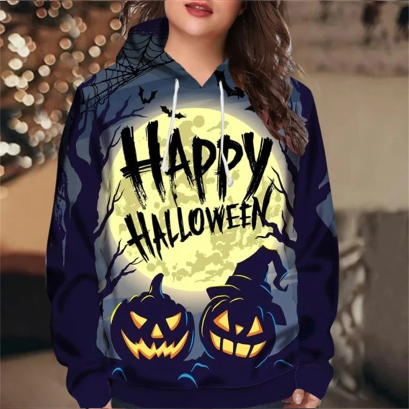 

Женская толстовка с капюшоном, большие размеры, в готическом стиле