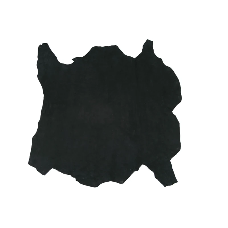 Высококачественная Черная Натуральная одежда из овечьей шкуры тонкая и мягкая