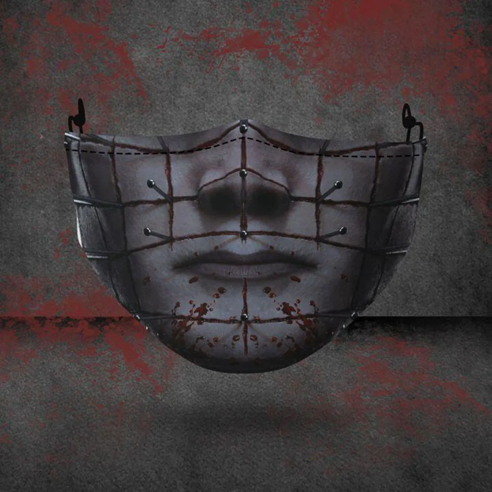 Маска хлопковая многоразовая для мужчин и женщин взрослый костюм на Хэллоуин |