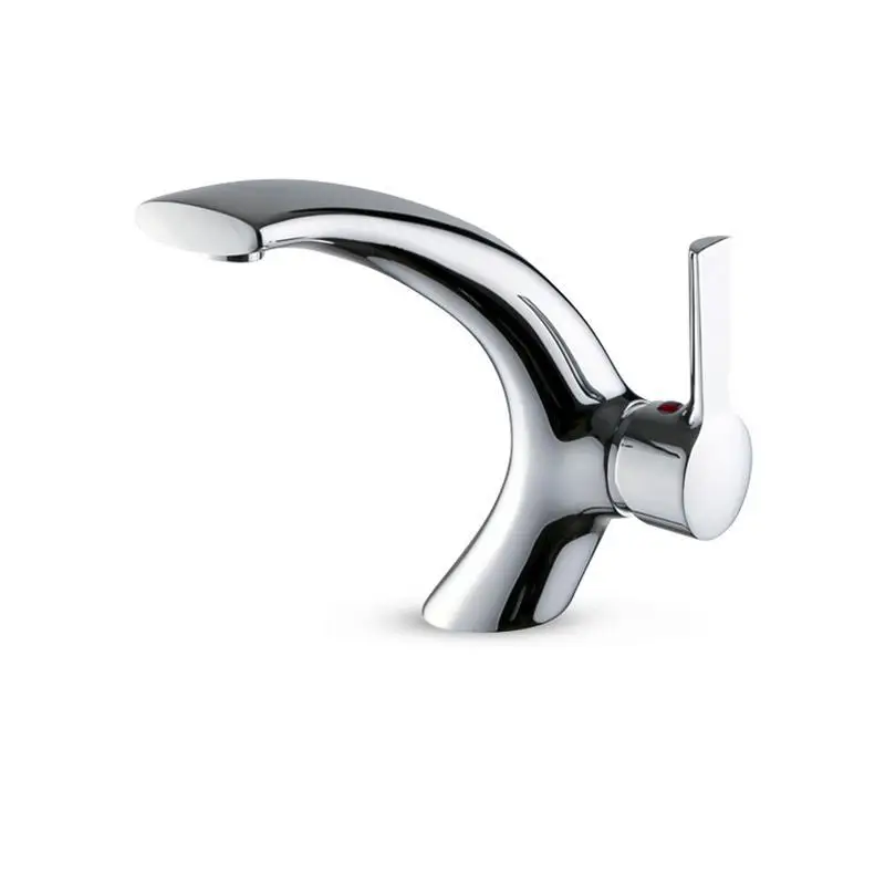 Смеситель для раковины Современный ванной комнаты латунный кран с одной ручкой