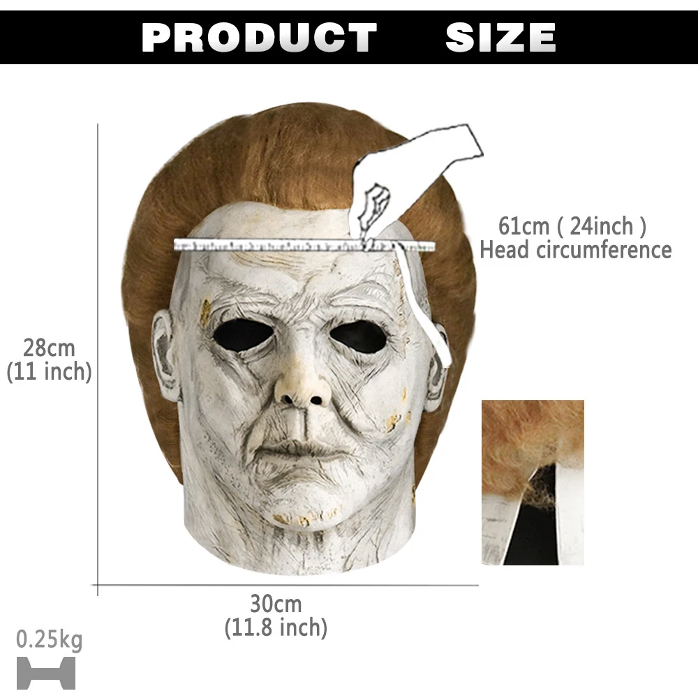 Страшные латексные маски для косплея шлем реквизит костюма Хэллоуина