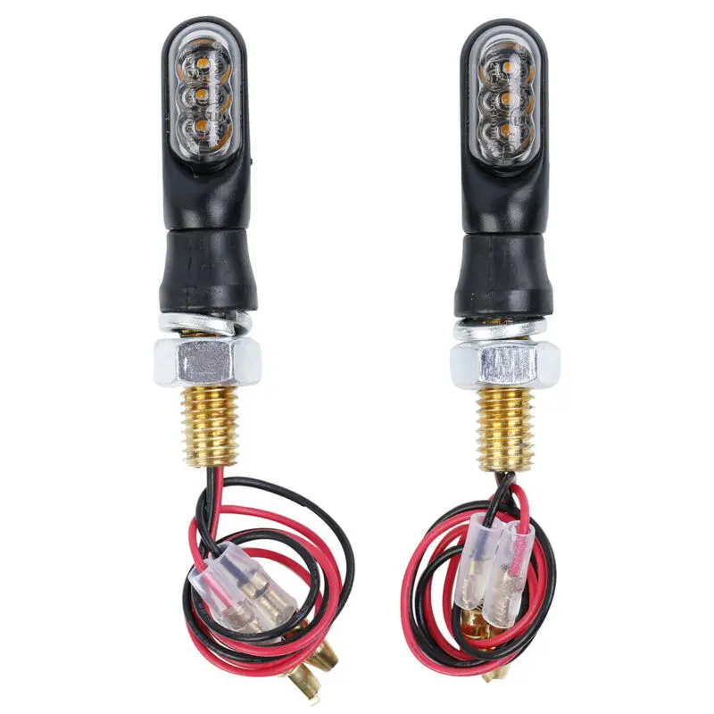 Универсальные светодиодсветодиодный указатели поворота для мотоцикла 12 в |