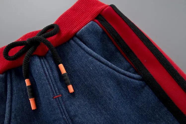 Brand Kids Cartoon Trousers Pant Fashion Girls Jeans Children Boys Hole Jeans Kids Fashion Denim Pants Baby Jean Infant Clothing