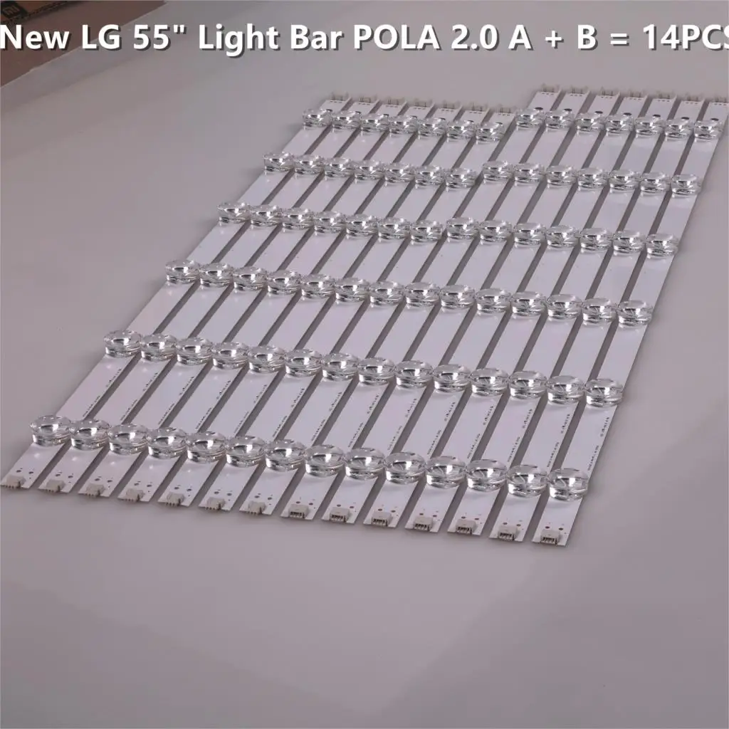 14 шт. светодиодная подсветка для LG 55LN5400 55LN6200 55LN5600 55LN5710 55LN5750 55LA6205 55LA6200 55LA6210 55LA6208