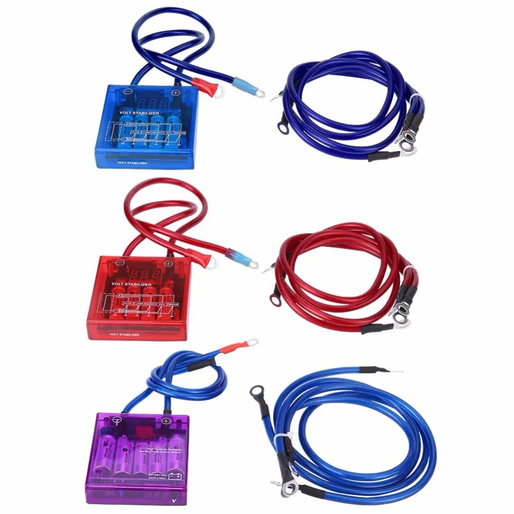 Универсальный стабилизатор для экономии топлива напряжения с 3 заземляющими