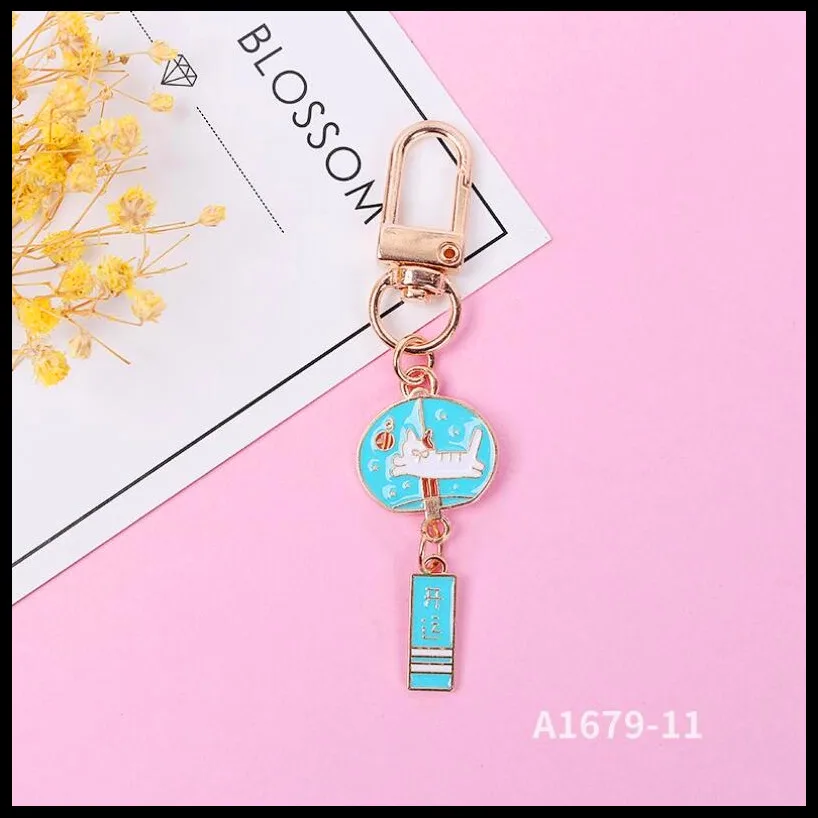 Новинка 2019 милые Мультяшные Подвески Airpods автомобильные брелки для женщин и