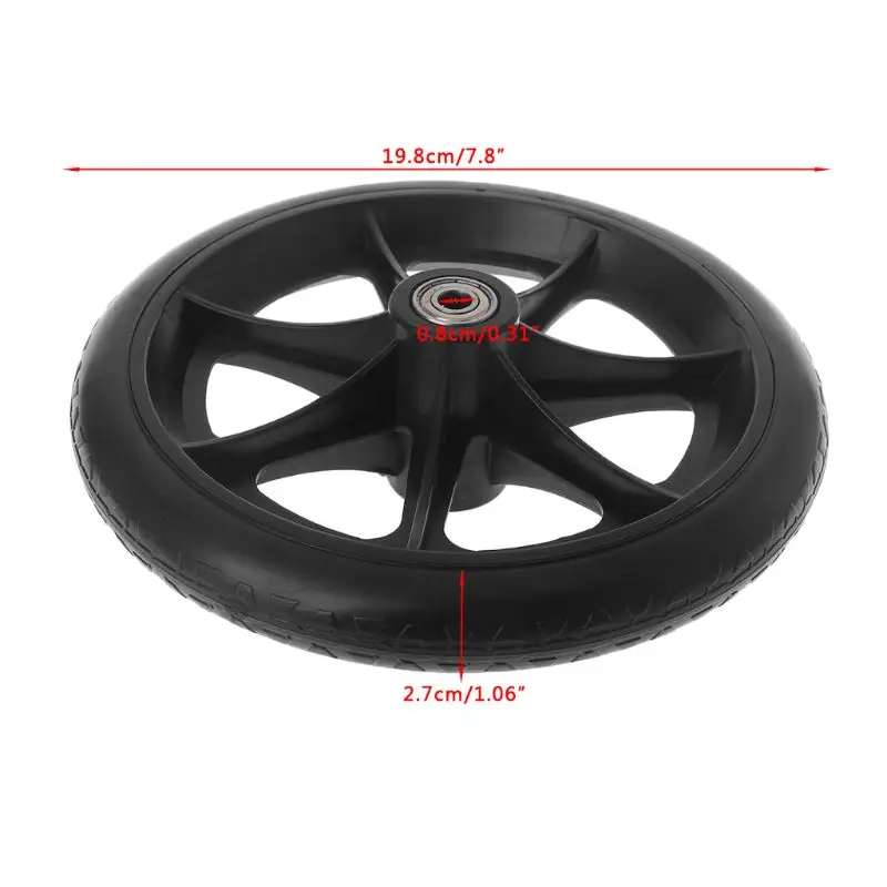 Ролики для инвалидных колясок 2 шт. 8 дюймов маленькая тележка ролики стульев