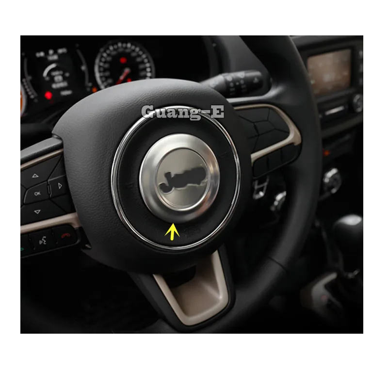 Для Jeep Renegade 2016 2017 2018 2019 2020 автомобилей детектор палка Нержавеющая сталь рулевого