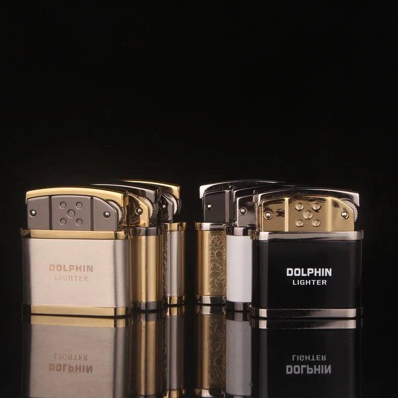 Зажигалка-точилка в стиле ретро Бутановая металлическая зажигалка с