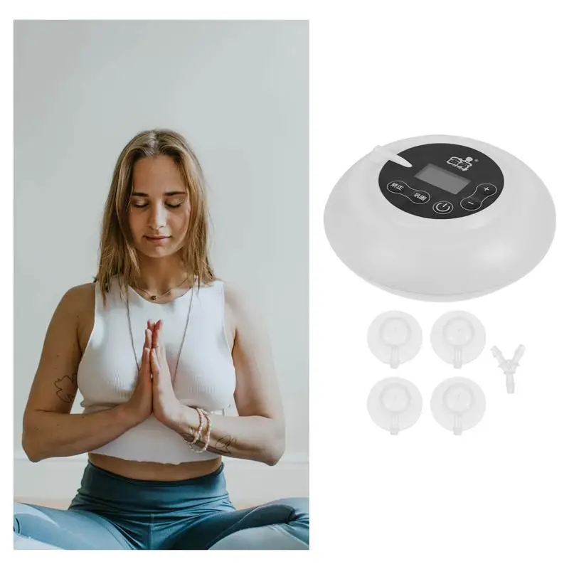 

1 set of Electric Inverted Nipple Corrector Nipple Retracto Breast Suckers for Home