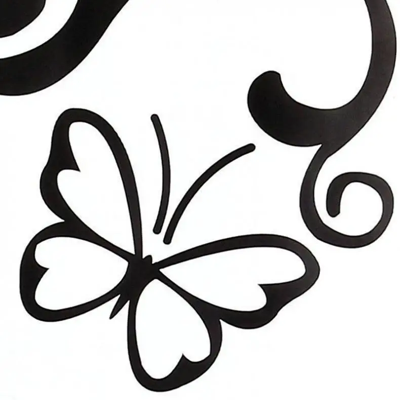 2 шт. 460x270 мм водонепроницаемый универсальный цветок и бабочка ПВХ авто грузовик