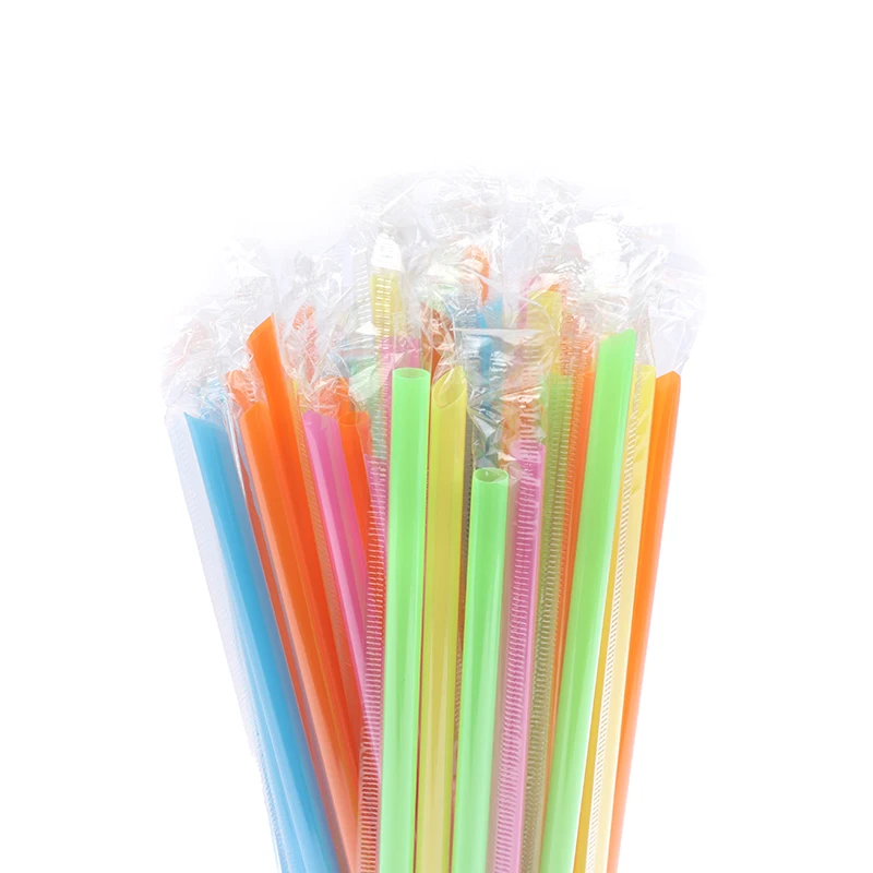

100 шт. цветные пластиковые мини коктейльные соломинки для праздника, принадлежности для напитков