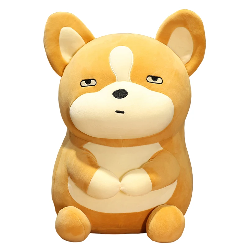 

Плюшевая кукла Сиба-ину, мягкая подушка в виде животного, милые плюшевые игрушки, украшение дивана, креативные подарки на день рождения