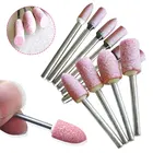 Абразивные точечные камни, Электрические шлифовальные аксессуары, 10 шт., 18 шлифовальная полировальная головка, колесный инструмент, вал, керамический