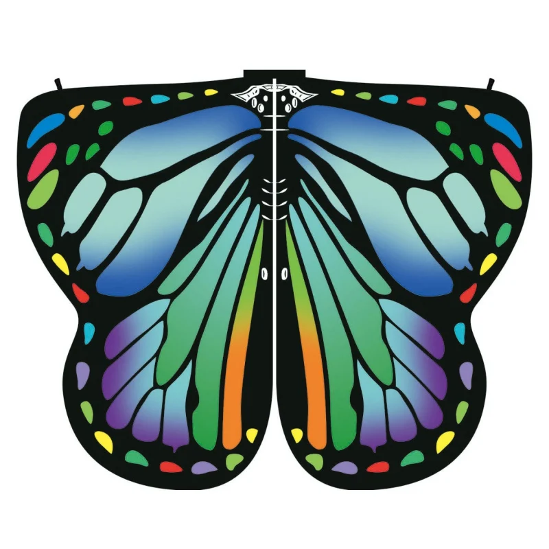 Женская сказочная накидка в виде бабочки для Хэллоуина | Дом и сад