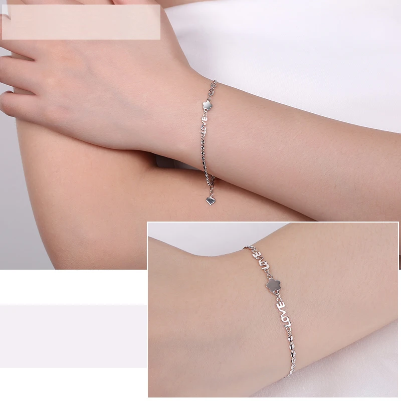 BNFP Pt950 браслет из чистого золота настоящая платина чистая Золотая цепочка