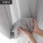 NORNE Fish Bone Style Solid кружевные занавески для окон для гостиной современная вуаль кружева тюль Cortinas Para Salon спальня жалюзи