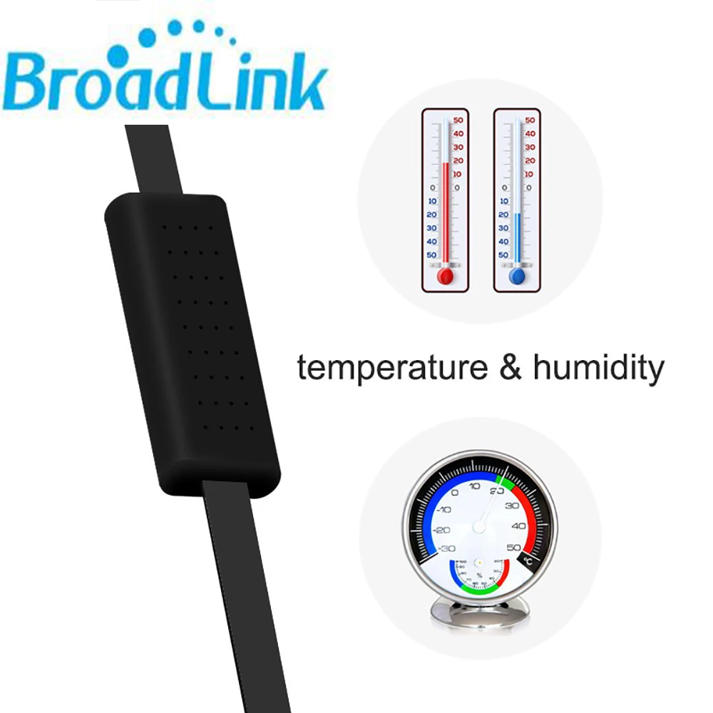 2020 детектор температуры и влажности Broadlink HTS2 с USB портом работает RM4 mini Pro Smart