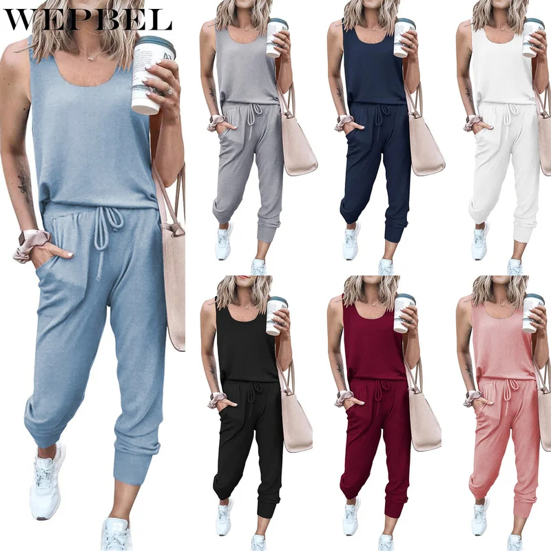 

WEPBEL новые женские комплект из 2 предметов в стиле пэчворк набор тренировочных костюмов, Дамская Летняя обувь с т рубашки с коротким рукавом; ...