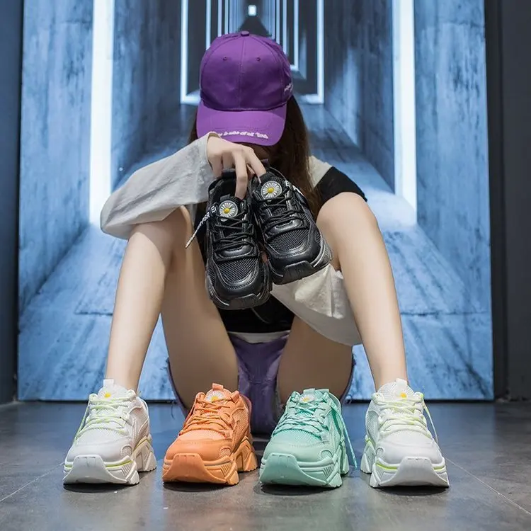 

Little white shoes women's new versatile breathable mesh shoes running shoes casual shoes female designers shoes for women