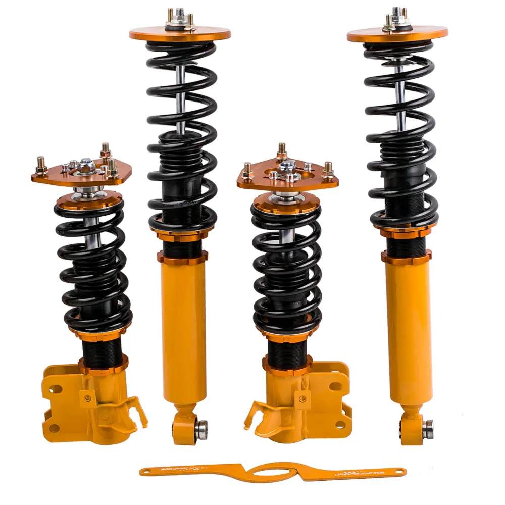 Полный Coilover Spring Shock набор распорок для Nissan S14 200SX 240SX 94 98 амортизационные стойки