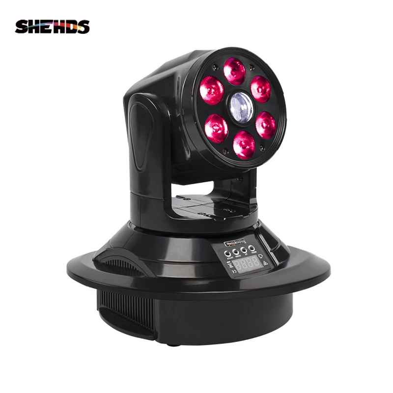 6x12 Вт моющаяся движущаяся головка освещения 70 Gobo Moving Head Spot Wash 13/17 CHs DJ Dicco вечерние