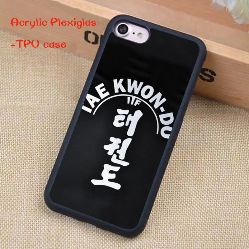 

Kung Fu Taekwondo Korea Phone Case For iphone 12 11 Pro Max X XR XS SE 2020 6S 7 8 Plus Acrylic Plexiglass TPU