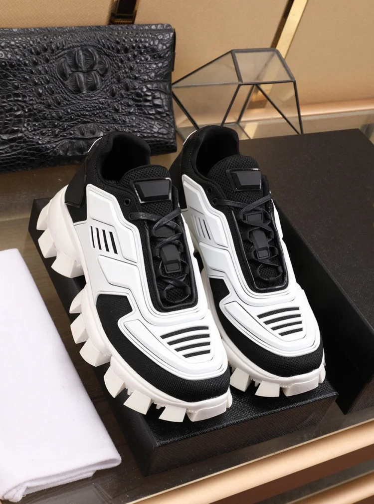 Прохладный Thunder со вставками мужские кроссовки; на платформе; на толстом каблуке; спортивная обувь - Цвет: as show