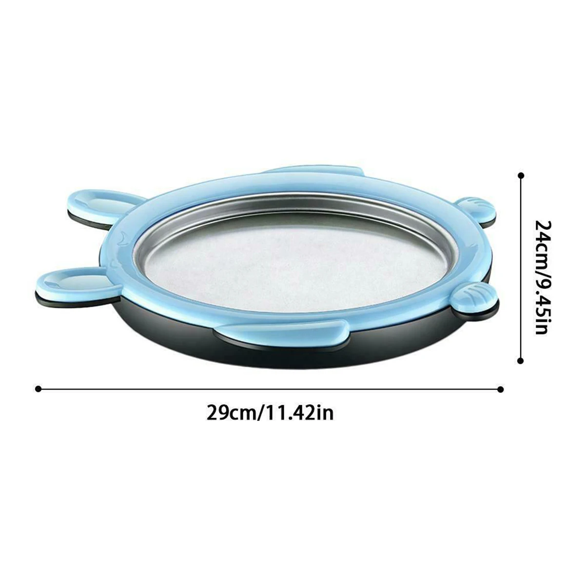 

Cartoon Mini Fried Ice Cream Yogurt Making Machine Fruit Roll Maker Pan Summer Cool Ice Make Ice For Kids Pink Blue