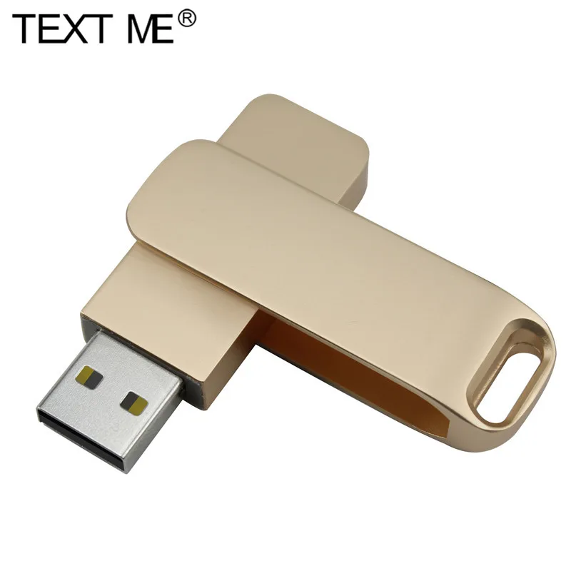

TEXT ME USB 2.0 16GB 8GB 4GB Flash Drive flash disk Pendrive memory stick 32GB 64GB Flash USB Mini metal Memory card
