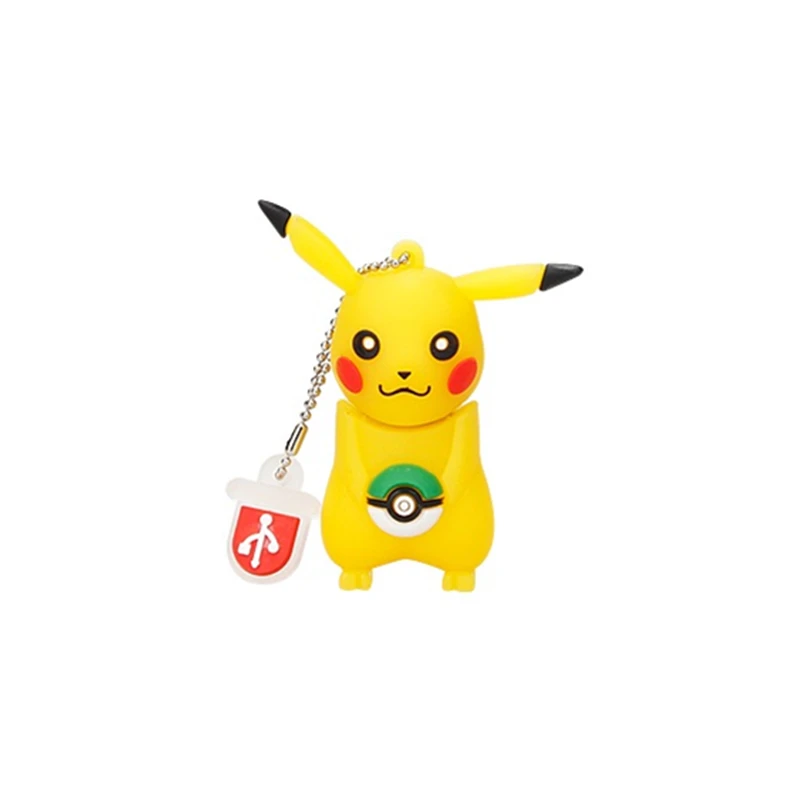 4 Usb флеш-накопитель 128 ГБ шариковая ручка эльфа 64 Гб pokemon Pikachu pendrive 32 ГБ 16 ГБ 8 ГБ 4 ГБ usb memory stick usb 2,0 - Цвет: 4