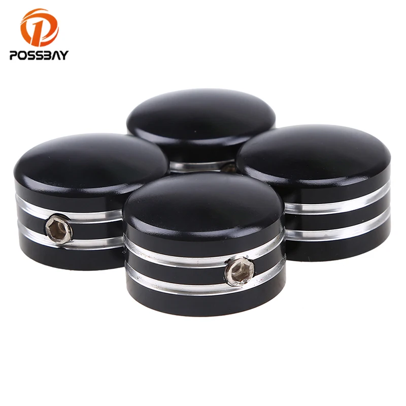 4 шт./компл. крышки болтов с головкой мотоцикла POSSBAY боковой чехол свечой